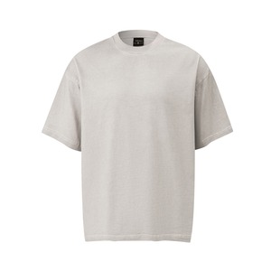 Camiseta de Manga Corta para Hombre, Personalizada, 100% Algodón, Lisa, Transpirable, Absorbente de Humedad, Estilo Retro Americano, Lavada, Desgastada, Corte Holgado - Product Image 5