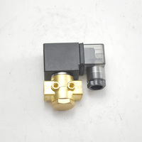 Vanne solénoïde Hoyan PU-04K en laiton 1/4 po, ouverture normalement ouverte, orifice 4 mm, 4 bars, pour gaz, air, huile, carburant, eau, avec connecteur