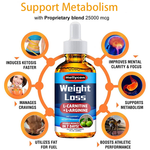 Minuman pelangsing herbal catu daya l-carnitine l-arginine tetes cairan pembakar lemak alami - Product Image 4