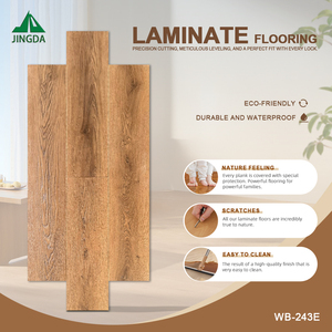 Suelo Laminado HDF Moderno Mate AC4 de Fácil Instalación con Sistema Click para Almacenamiento y Armarios - Product Image 1