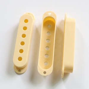 Donlis PC02 52mm Ivory Single Coil ST Guitar Pickup Cover per pickup a bobina singola, copertura in plastica personalizzata per spaziatura corde 48/50mm - Product Image 5