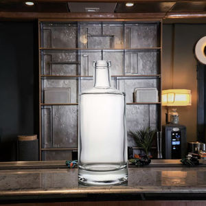 Entrega rápida Premium Liquor Cork 500ml 700ml 750ml Botellas de vidrio Palabras clave Vodka Whisky Ron Nota Palabras clave han sido extraídas - Product Image 4