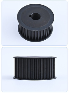 アルミ合金ダブルギアエッジ同期ベルトプーリー非標準タイミングマルチ仕様テーパースリーブスチールOEM用 - Product Image 3