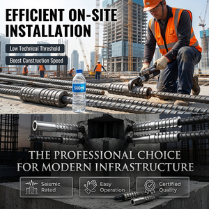 Connettore per Barre d'Armatura da 36mm a Estrusione a Freddo, Stabile, per Appaltatori Edili del Medio Oriente - Product Image 6