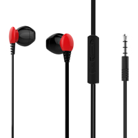 Headset Berkabel 3.5MM Earphone In-Ear Gaming Earbud Audifonos dengan Mikrofon Audifonos Semua Headphone Ponsel dengan Kabel