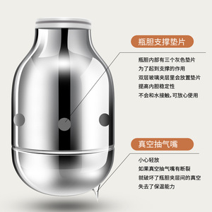 Smart Thermos Flask Digital Control 2L Built-in <b>Battery</b> Household Use - Product Image 3
