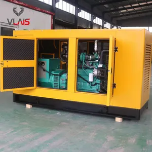 Générateur diesel triphasé 50kW/63kVA de type super silencieux à usage de bureau alimenté par un moteur Yangdong Vlais Perkins Vlais