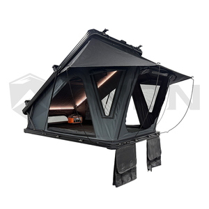 <span class=keywords><strong>Tente</strong></span> <span class=keywords><strong>de</strong></span> <span class=keywords><strong>toit</strong></span> <span class=keywords><strong>rigide</strong></span> pliable en aluminium <span class=keywords><strong>de</strong></span> haute qualité SNDN 4x4, imperméable, grand espace, charnière en X, avec échelle - Product Image 2