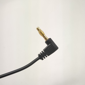 90 grados 4mm PVC aislado Conductor de cobre estañado 12V Banana Plug moldeado MONTAJE DE Cable para uso de electrodomésticos electrónicos - Product Image 1