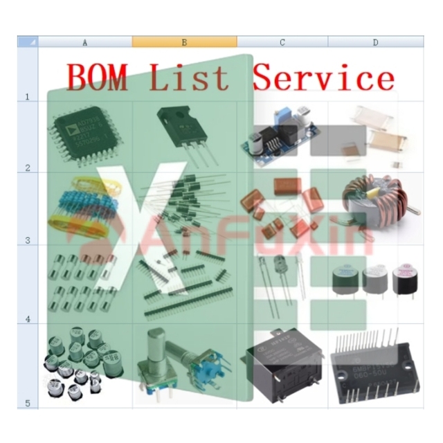 Electronic Components Suppliers MCU Microcontroller Transistor SMD Capacitor MOSFET IC Chip Bom List Service List