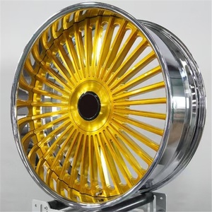Rines de Aleación Forjados Personalizados de 2/3 Piezas Estilo <span class=keywords><strong>Blitz</strong></span> 03 para 350Z G35 Supra RX7 Nissan Silvia S15 Cromados - Product Image 5
