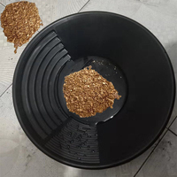Petits outils de mineurs d'or chauds casserole d'or en plastique/casserole de lavage d'or/casserole d'or ensemble pour le lavage manuel d'or de sable de rivière pour les chercheurs d'or