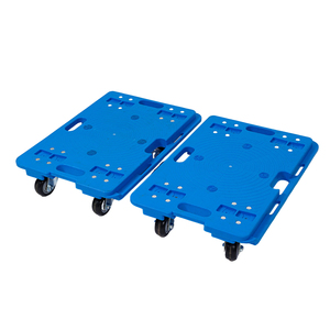 Kho Giao thông vận tải xách tay 4-bánh xe nhựa nền tảng Xe đẩy Dolly với OEM bánh xe cho di chuyển thùng - Product Image 6