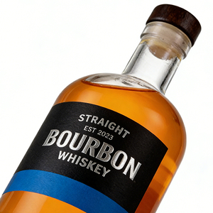 Bouteille en verre pour huile d'olive avec logo personnalisé, bouchon en liège, forme cylindrique, pour whisky, vodka, gin, tequila, <span class=keywords><strong>rhum</strong></span>, spiritueux, brandy, <span class=keywords><strong>coffret</strong></span> cadeau - Product Image 3