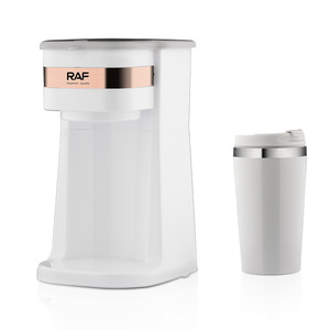 Petite cafetière à filtre semi-automatique pour la maison, en acier inoxydable, portable pour le thé et le café - Product Image 2