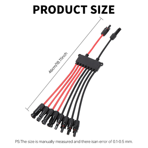 गर्म बिक्री सौर कनेक्टर dc1000v <span class=keywords><strong>2</strong></span> से 4 <span class=keywords><strong>2</strong></span> <span class=keywords><strong>2</strong></span> से 8 पुरुष/महिला y शाखा समानांतर केबल प्लग ip67 - Product Image 6