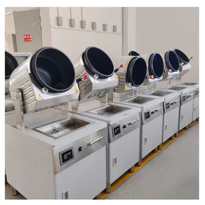 <span class=keywords><strong>Robot</strong></span> <span class=keywords><strong>chef</strong></span> commercial automatique intelligent pour la cuisson du riz frit, alimenté au gaz/électrique, en acier inoxydable, facile à nettoyer - Product Image 6