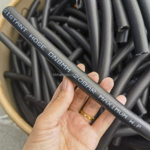 Tuyau de carburant en caoutchouc tressé en nylon noir sur mesure en gros 3/8 '' 1/4 '' pour l'automobile, tuyaux multi-usages pour l'air, l'eau et le pneumatique - Product Image 5
