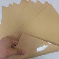 Papier kraft enduit de PE sur mesure, 10-30 g/m², pour emballages de boulangerie, emballages de hamburgers et contenants alimentaires