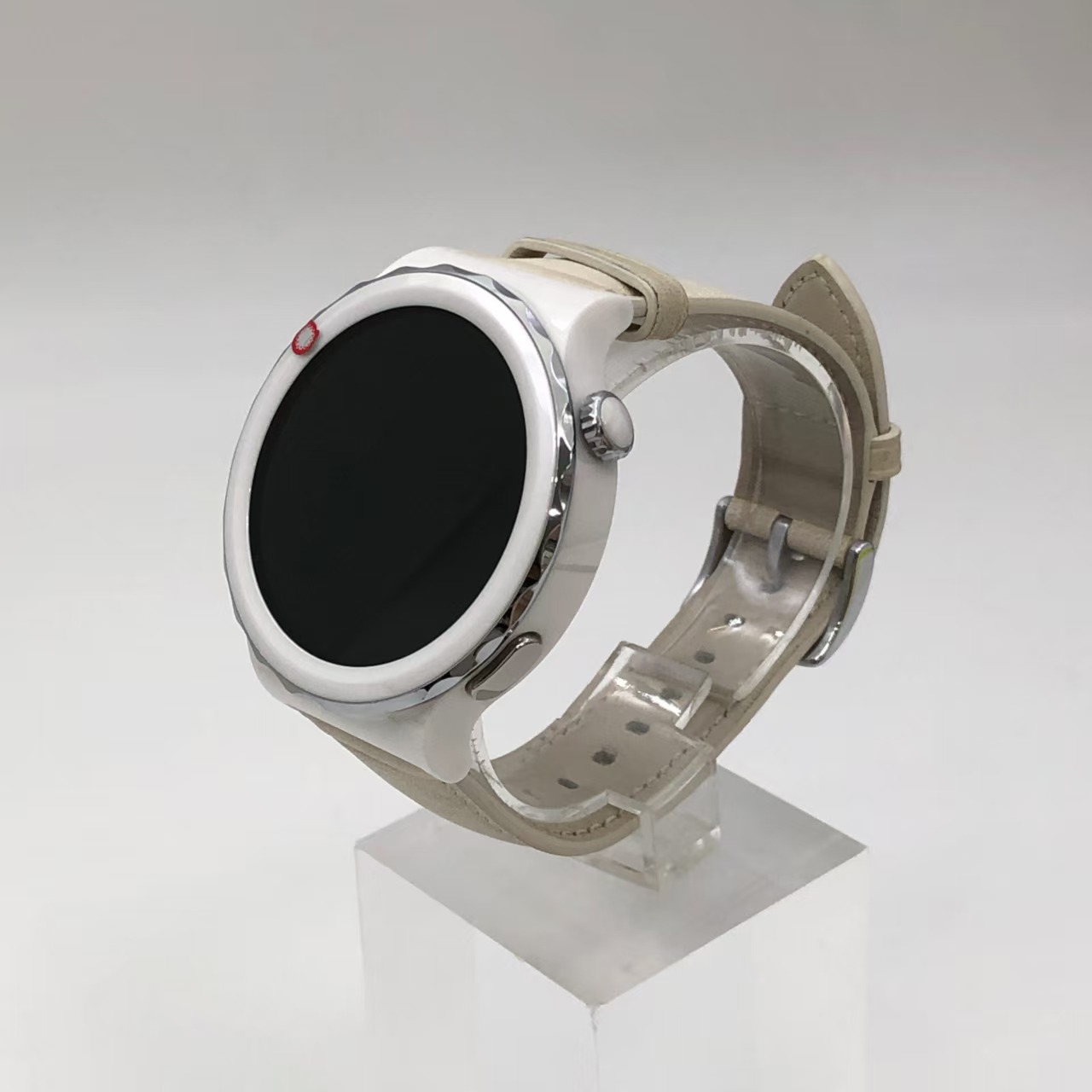 Genuine Leather White