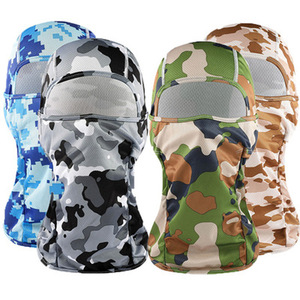 Masque de cyclisme transfrontalier taille unique respirant anti-UV coupe-vent protection faciale sportive Barak Hat - Product Image 2