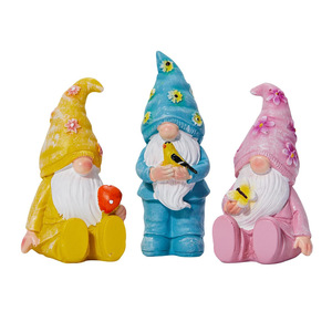 Hot Sales Outdoor Garten gesichtslose Elfen <span class=keywords><strong>Gnome</strong></span> Resin Crafts Modell Muster Dekoration - Product Image 6