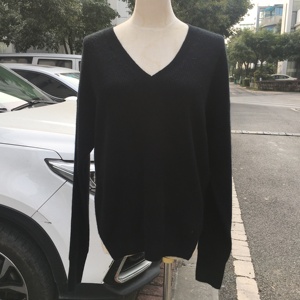 Maglione lavorato a <span class=keywords><strong>maglia</strong></span> da <span class=keywords><strong>donna</strong></span> produttore all'ingrosso a maniche lunghe in Cashmere <span class=keywords><strong>Beige</strong></span> vestiti in pura lana lavorata a <span class=keywords><strong>maglia</strong></span> - Product Image 5
