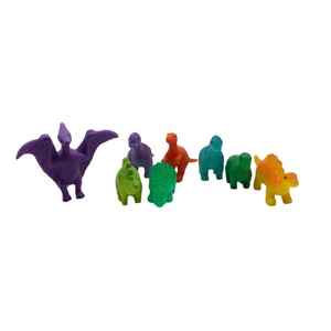 PVC Vinyl mini dễ thương khủng long đồ chơi hình tượng con thằn lằn bay Brachiosaurus Tyrannosaurus khuyến mại đồ chơi cho trẻ em biểu tượng tùy chỉnh - Product Image 3