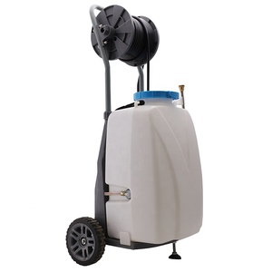 Pompe à piles maison pelouse <span class=keywords><strong>engrais</strong></span> désherbant pesticide chariot pulvérisateur de jardin sur roues - Product Image 2