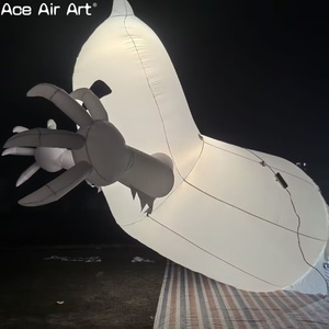 Fantasma <span class=keywords><strong>de</strong></span> Halloween inflable gigante para decoraciones al aire libre y exhibiciones <span class=keywords><strong>de</strong></span> eventos, accesorio <span class=keywords><strong>de</strong></span> fantasma inflable personalizado para promociones <span class=keywords><strong>de</strong></span> fiestas - Product Image 4