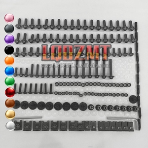 Kit de boulons de carénage en acier inoxydable pour <span class=keywords><strong>KAWASAKI</strong></span> <span class=keywords><strong>NINJA</strong></span> 650R ER-6F <span class=keywords><strong>650</strong></span> ER 6F ER6F EX650 06 07 08 <span class=keywords><strong>2006</strong></span> 2007 2008 Vis et écrous de carrosserie - Product Image 1
