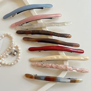 Barrettes en Acétate en Gros pour Femmes – Pinces à Cheveux Fantaisie Tendance, Élégantes Pinces à Ressort, Accessoires Capillaires - Product Image 4