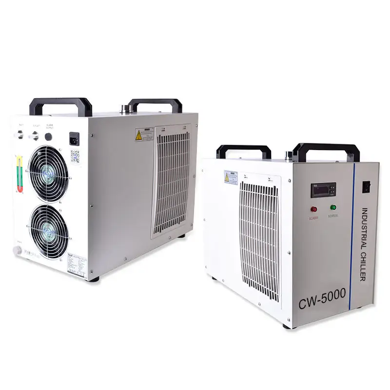 Pendingin berpendingin air industri kualitas tinggi CW5200 kompresor bawaan pendingin air industri