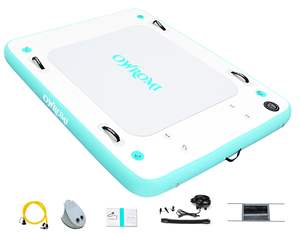 แท่นลอยเป่าลม PVC และแท่นวางน้ำขนาด30x20ม. แบบปรับแต่งได้ - Product Image 2