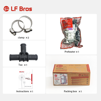 Pemanas Mesin Mobil Listrik LF Bros 3000W Bersertifikasi CE dan ROHS, Preheater Pendingin