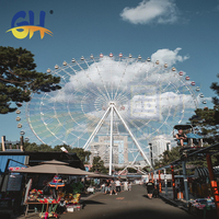 88m Attractive Theme Park London Eye Big Ferris Wheels Produits pour parcs d'attractions Grande roue à vendre