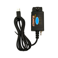 Escáner OBD2 ELM327 USB con interruptor HS + FORScan + MS SCAN OBD interfaz herramienta de diagnóstico para Ford