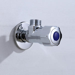 Robinet d'angle Morning Dew finition chromée, filetage femelle 0.6-1.0, pression de service 4 points, entrée/sortie, diamètre intérieur standard - Product Image 1