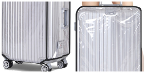 Wholesale Custom 20 Inch PVC Transparent Stretch Luggage Bag Cover Protection Luggage Suitcase Cover <b>Protector</b> - Product Image 6