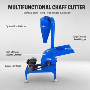 Broyeur à marteaux commercial pour céréales agricoles, machine à moudre le maï<span class=keywords><strong>s</strong></span>, le soja et les aliments pour animaux - Product Image 2