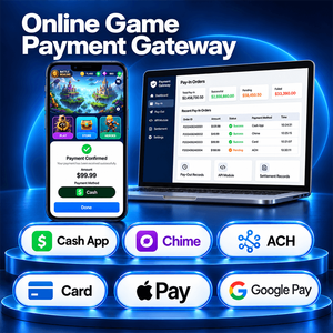 Passerelle de paiement Cash App pour distributeurs de jeux en ligne : Recharge et retrait d'argent, paiement Cash App pour crédits de jeu en ligne, plusieurs bornes en libre-service - Product Image 3