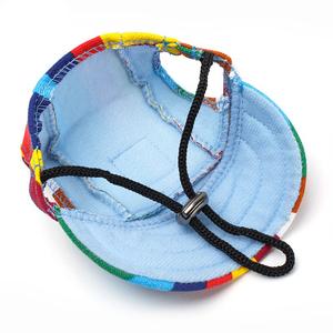 Gorra <span class=keywords><strong>de</strong></span> béisbol <span class=keywords><strong>de</strong></span> moda para perros, visera protectora solar, accesorios geniales para perros, gorra <span class=keywords><strong>de</strong></span> disfraz para mascotas para verano al aire libre, venta al por mayor OEM ODM - Product Image 2