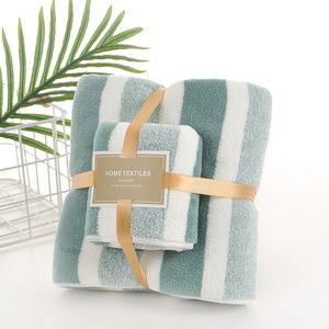 Juego <span class=keywords><strong>de</strong></span> Toallas <span class=keywords><strong>de</strong></span> <span class=keywords><strong>Baño</strong></span> <span class=keywords><strong>de</strong></span> Felpa Coral al por Mayor, Tamaño Grande, Gruesas y Suaves, Ideales para Absorber Agua - Product Image 5