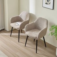 Chaises de salle à manger en tissu pour hôtel nordique chaises modernes pour la salle à manger vente en gros