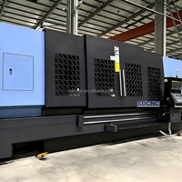 Tour CNC à lit incliné 4 axes TCK70 haute performance, machine de tournage et de fraisage de haute précision avec axe Y, certifiée CE, garantie 1 an