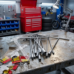 Juego de Llaves de Tubo Hexagonales en Forma de D de 6-19 mm y 14 Piezas para Mantenimiento Automotriz y de Motocicletas - Juego de Herramientas de Reparación de Alta Resistencia - Product Image 3