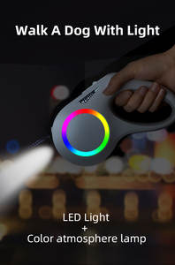 Correa de Tracción Ajustable para Mascotas con LED para Exteriores, Correa para Perros, Superventas 2026 - Product Image 4