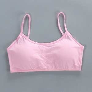 Camiseta sin Costuras para Niñas, Ropa para Niñas, Camisola de Algodón para Niñas, Camisetas sin Mangas para Adolescentes, Ropa Interior - Product Image 2