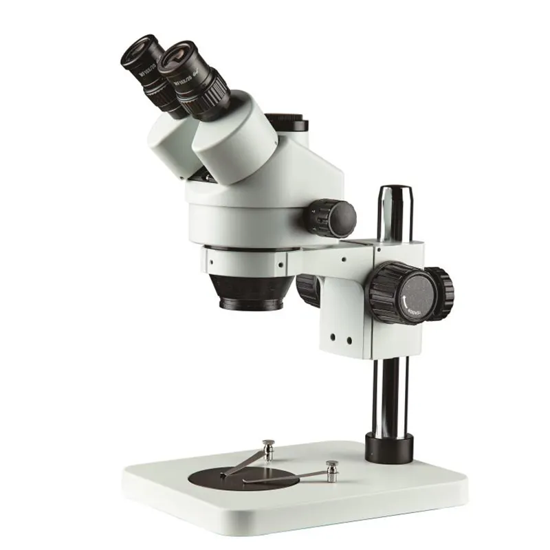 携帯電話修理双眼鏡ステレオ顕微鏡144 ledリングライト7x-45xステレオ0.5x補助レンズ顕微鏡