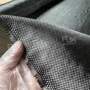 RJX批发碳纤维布供应商3k 200克碳纤维布斜纹或平纹